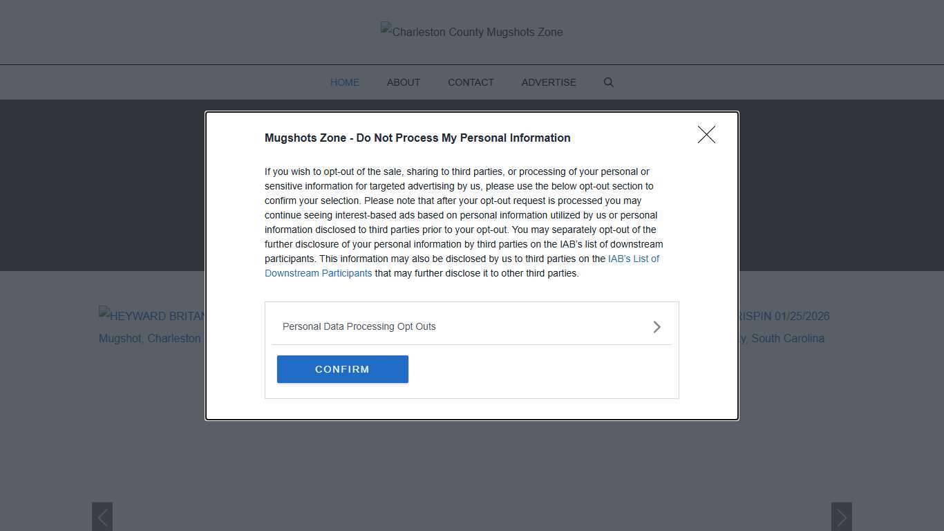 Charleston County Mugshots Zone