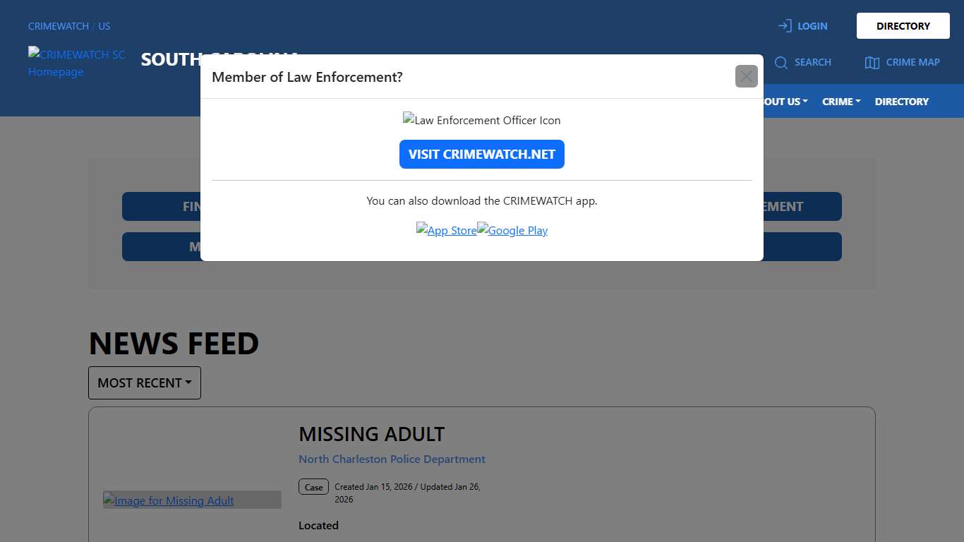 CRIMEWATCH SC CRIMEWATCH US